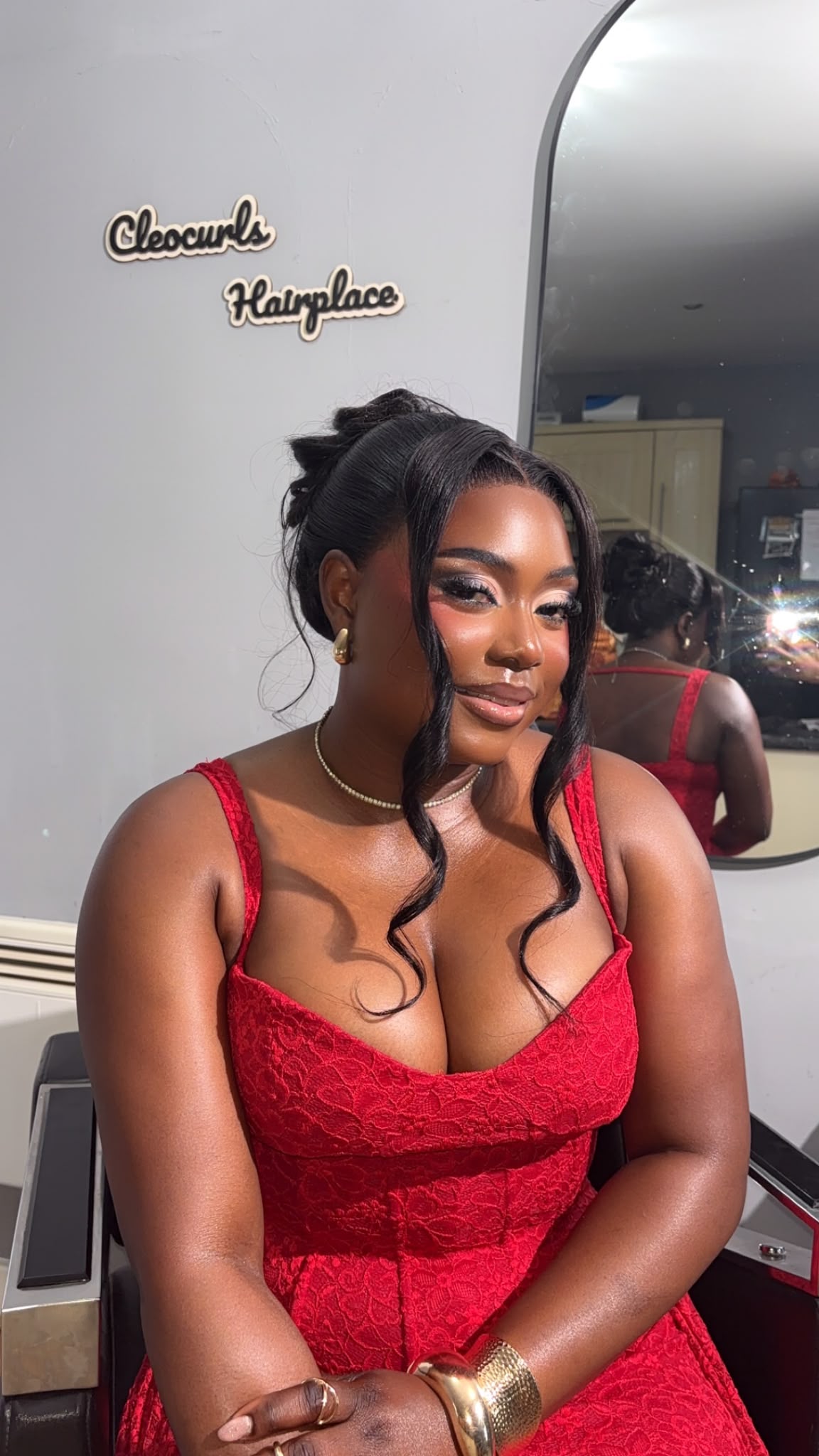 Frontal Updo Installation